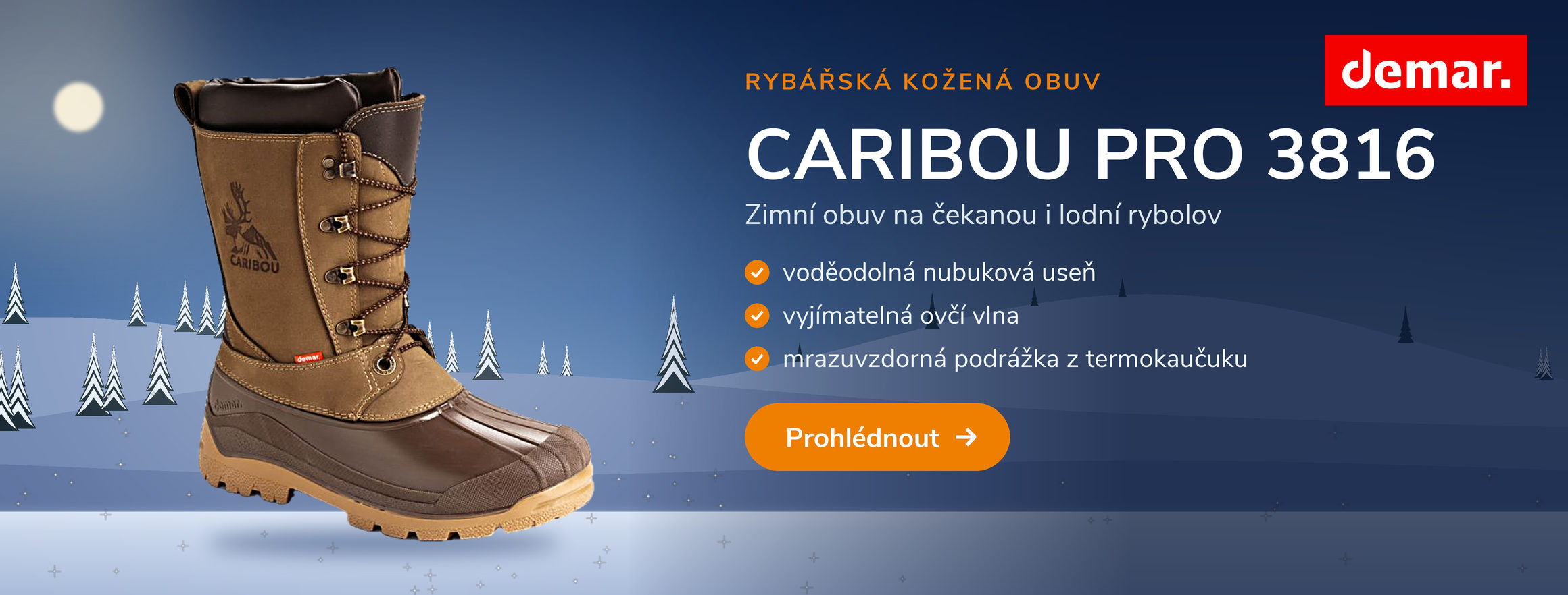 Pánská zimní obuv Demar CARIBOU PRO 3816